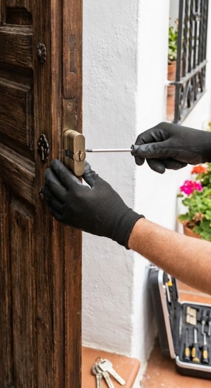 Servicio de Cerrajero Pueblo López, Fuengirola 24 horas y apertura de puertas urgente